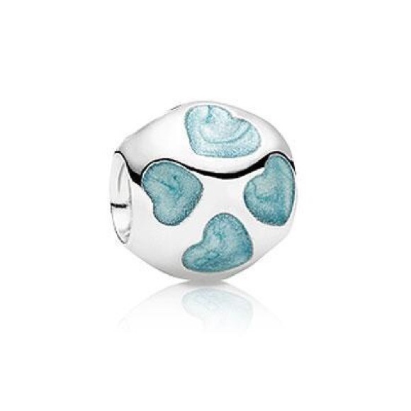 Pandora | Blue Hearts Charm - Picture 1 of 4